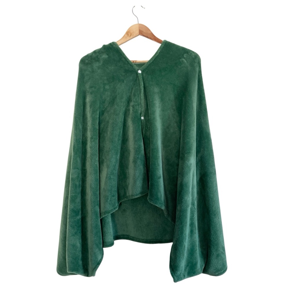 Attack on Titan Survey Corps Cape Cloak Hooded Cosplay Scout Regiment Green